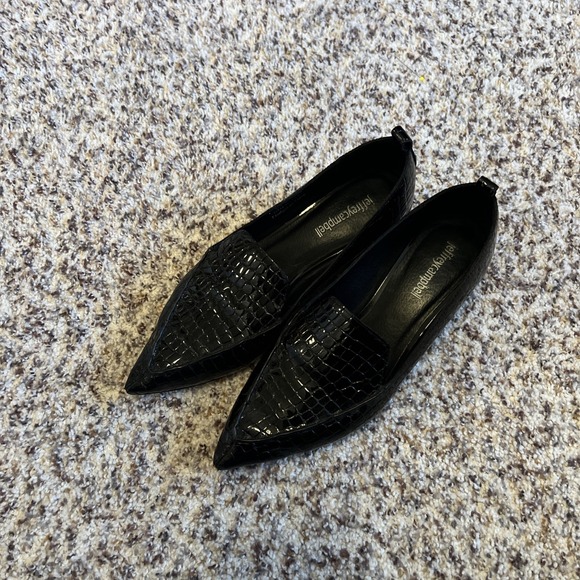 Jeffrey Campbell Shoes - JEFFREY CAMPBELL Vinny Round Kitten Heel Black Pointed Toe 7,5 Great Condition